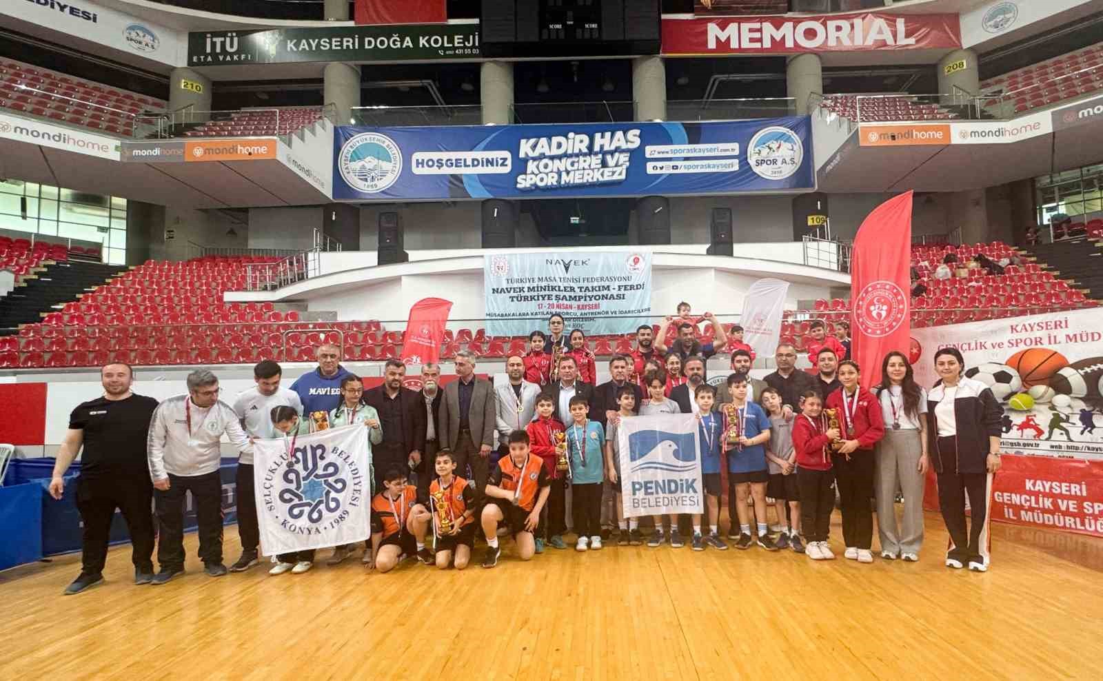 Minikler takım şampiyonları belli oldu