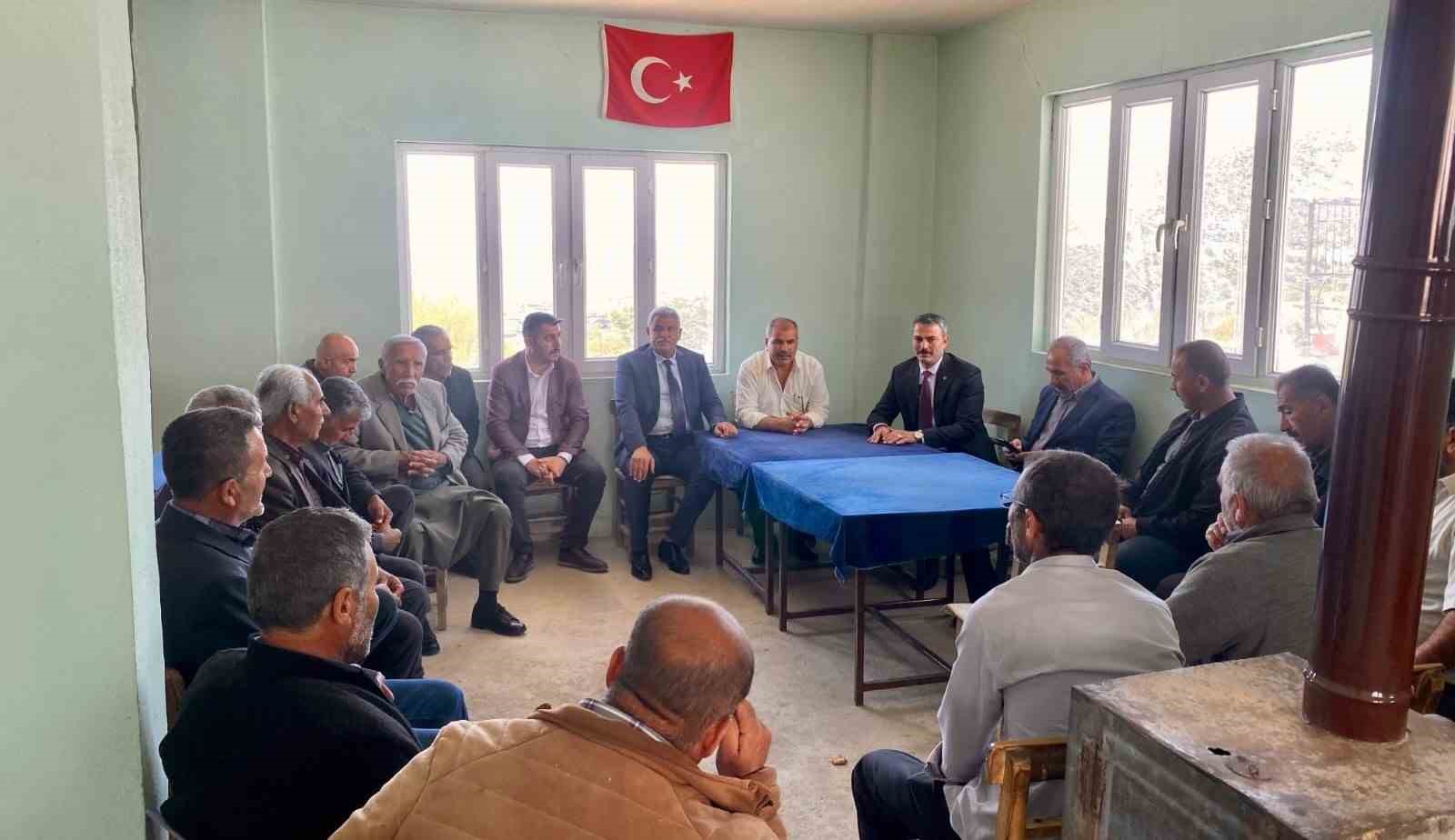 Başkan Önat, çiftçilerle bir araya geldi