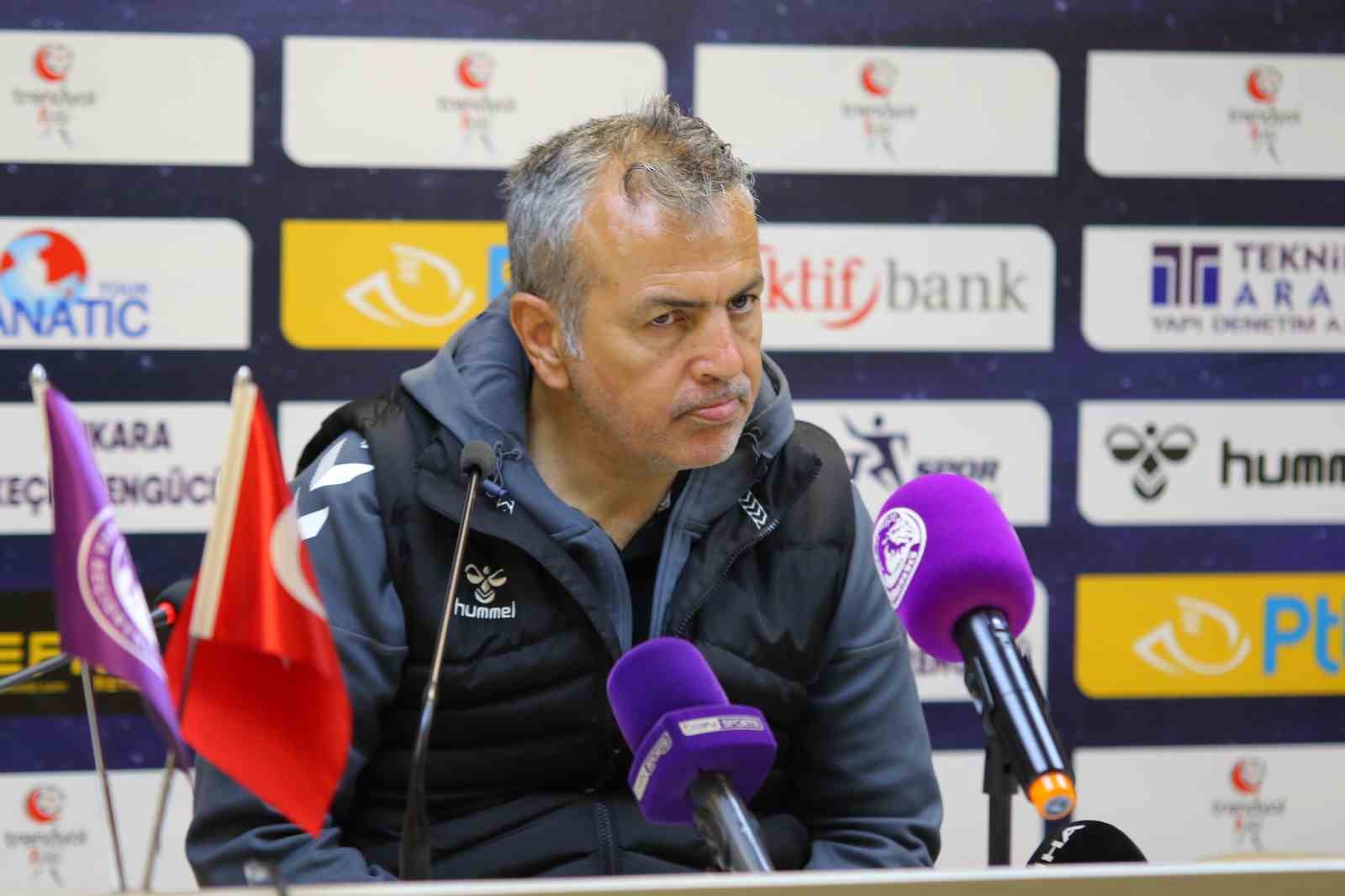 Mehmet Yıldırım: "Gönül isterdi sahamızda bu maçı kazanarak play-off’a yerleşelim"