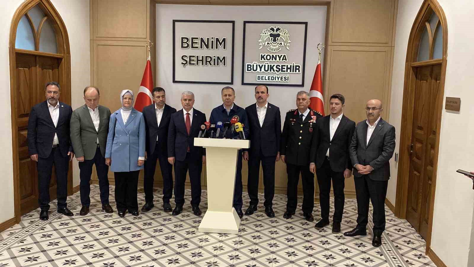 Bakan Yerlikaya, Konya’da Yatırım Değerlendirme ve Koordinasyon Toplantısına katıldı