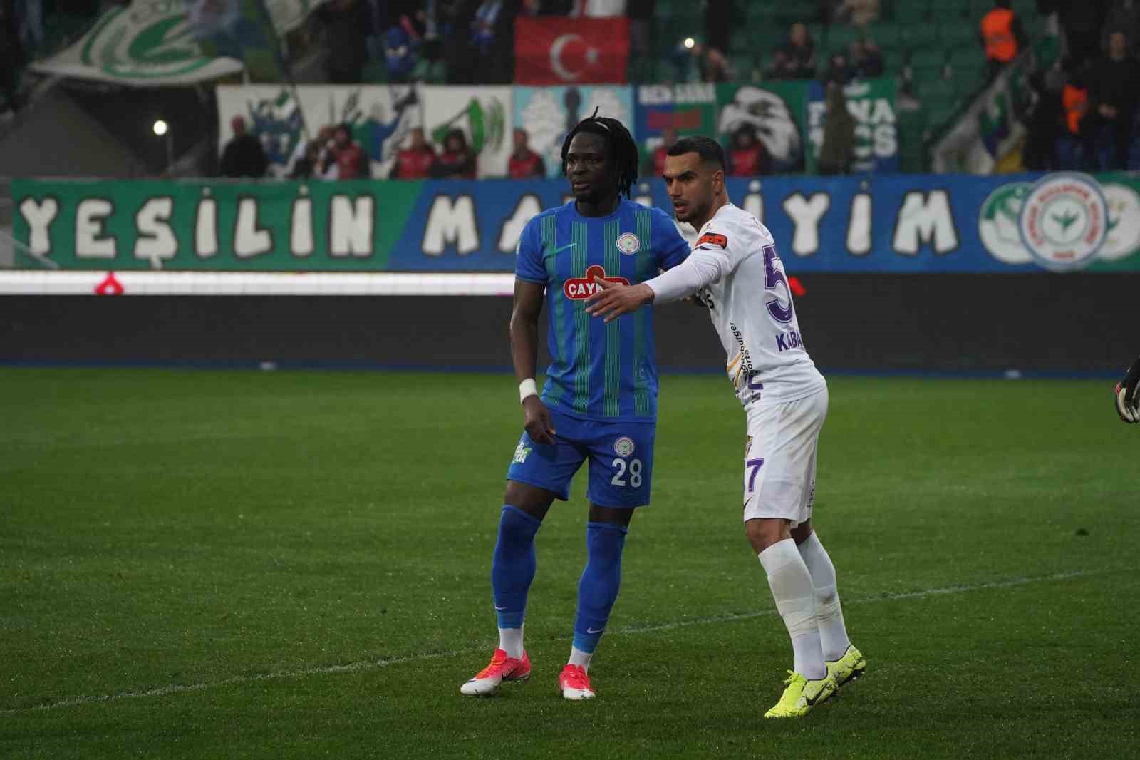 Trendyol Süper Lig: Çaykur Rizespor: 1 - Eyüpspor: 0 (Maç sonucu)
