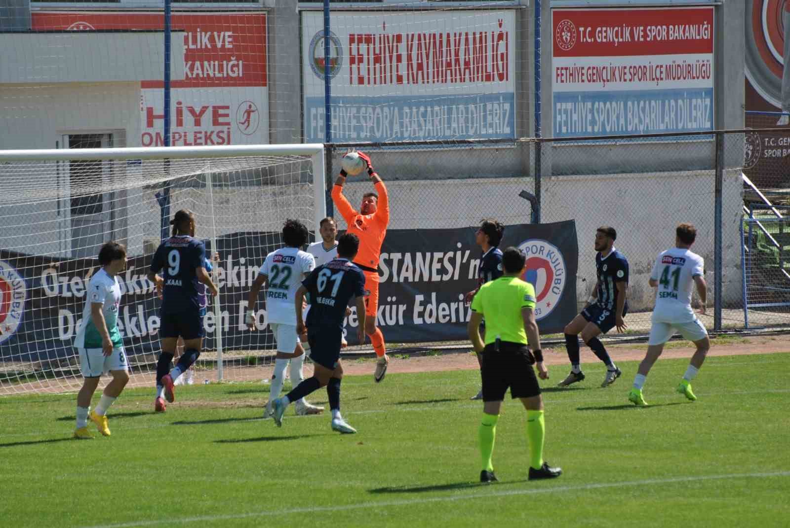 TFF 2. Lig: Fethiyespor: 1 - Kırklarelispor:0