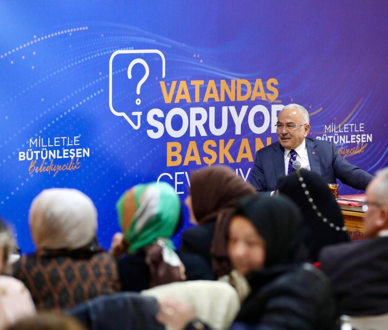 Vatandaş sordu, Başkan Güler cevapladı