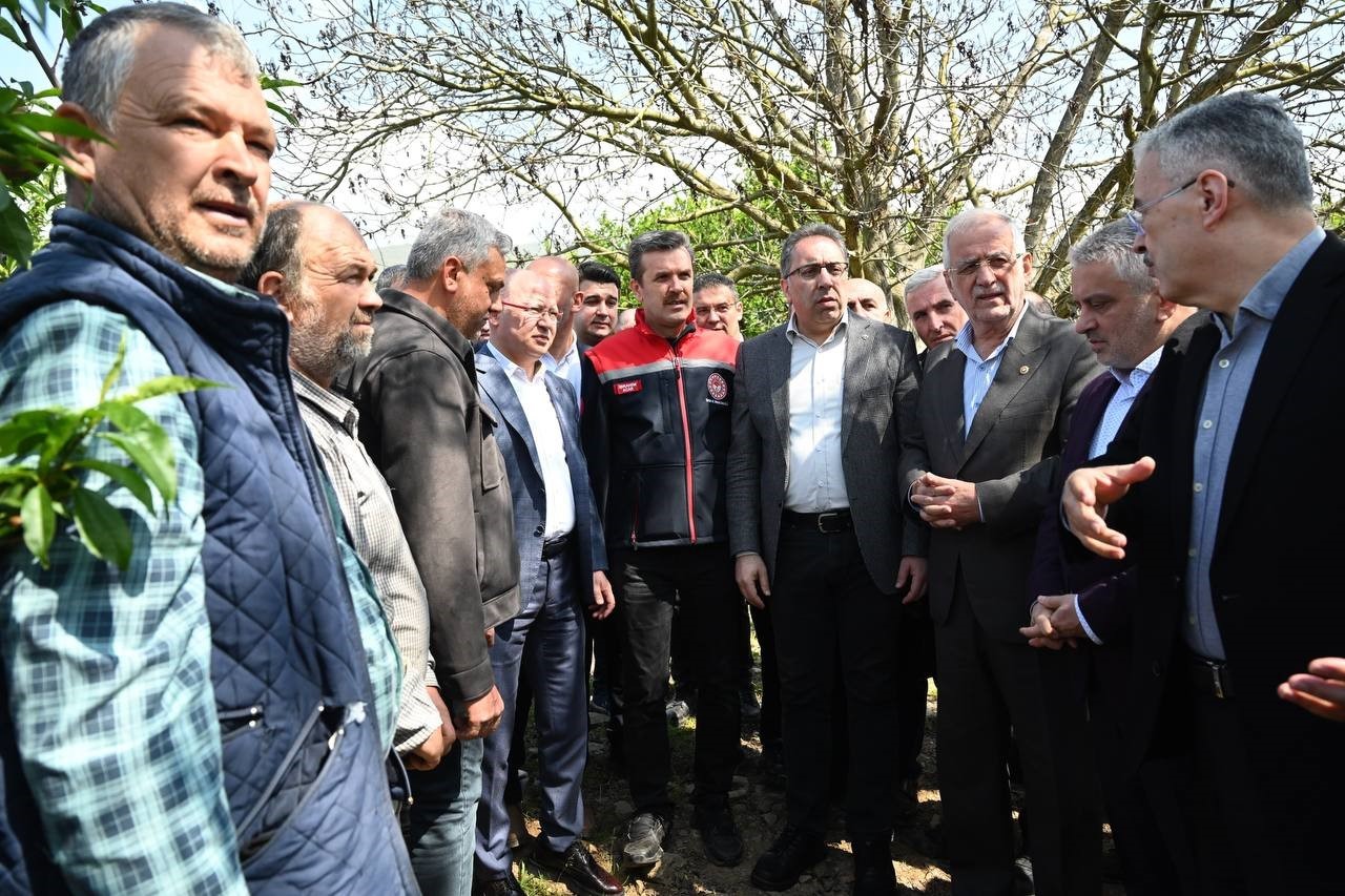 Bakan Yardımcısı G&uuml;men: "Bazı yerlerde y&uuml;zde 10, bazı yerlerde ise y&uuml;zde 100 hasar oranı var"
