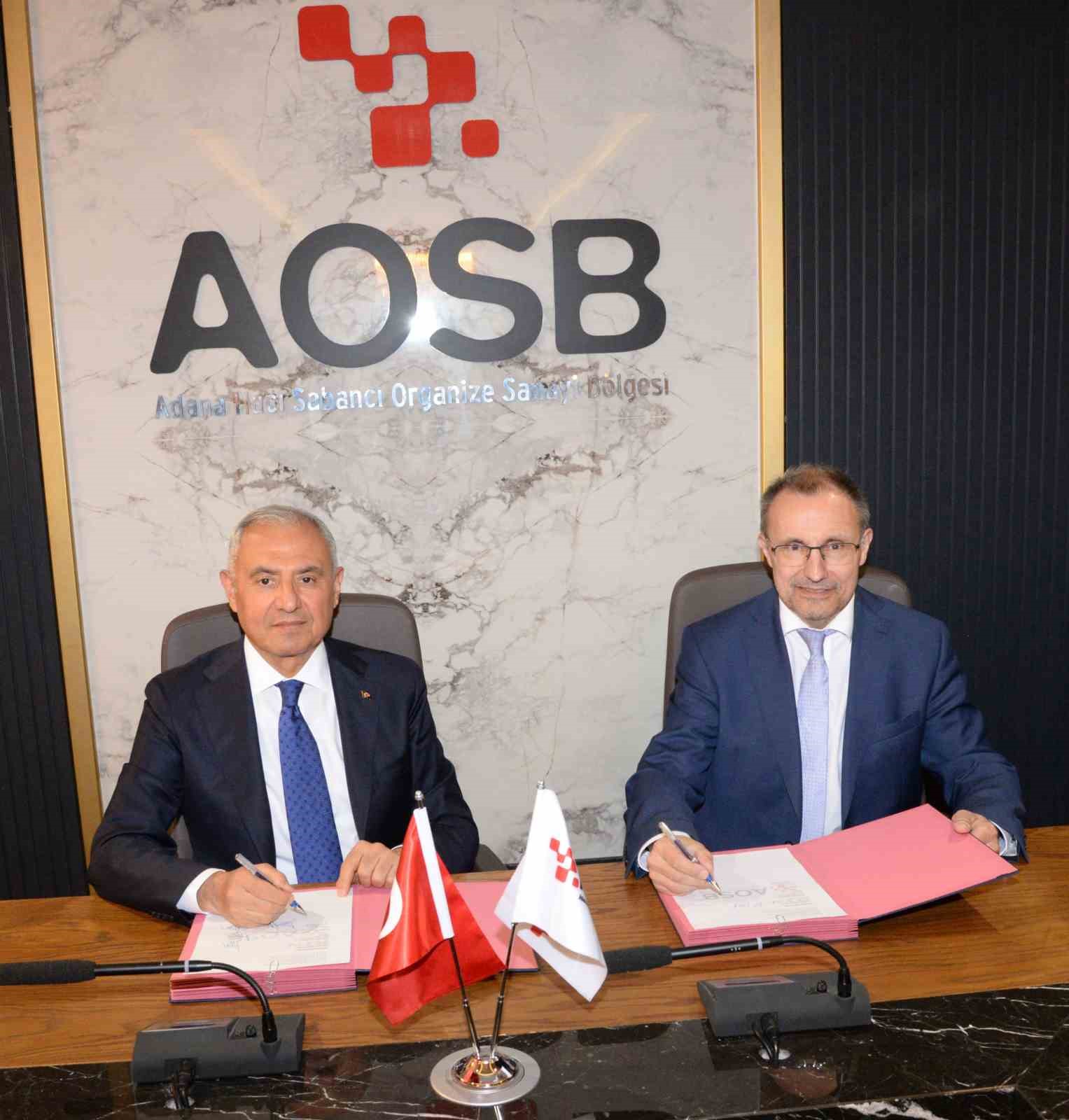 AOSB’den çevre dostu yatırım: Çamur kurutma tesisi protokolü imzalandı
