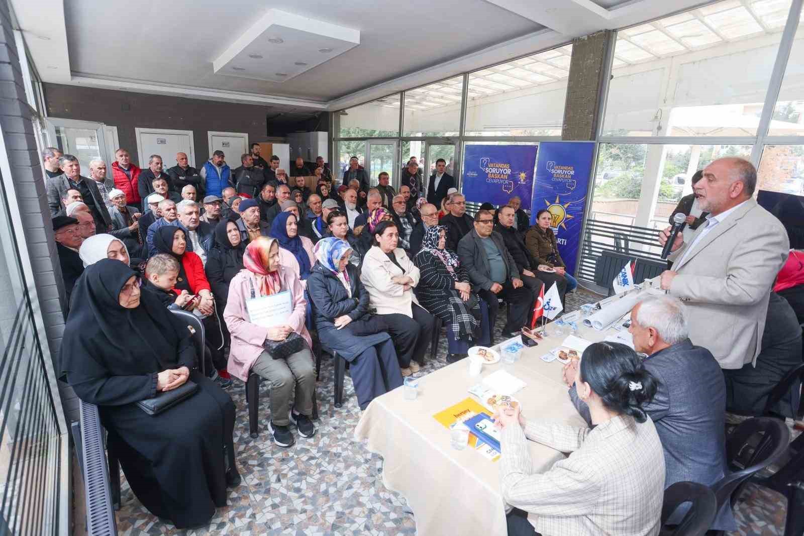 Başkan Sandıkçı: "İstişare kültürüyle çalışıyor, ilçemizi geleceğe taşıyoruz"