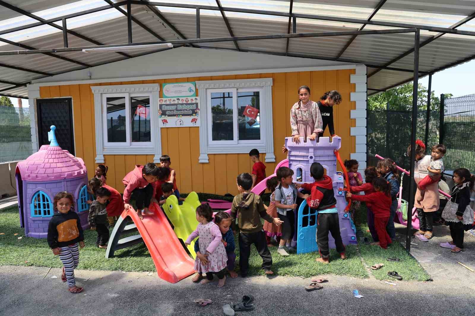 Tarım işçilerinin çocuklarına özel ’okul öncesi sınıf’ açıldı