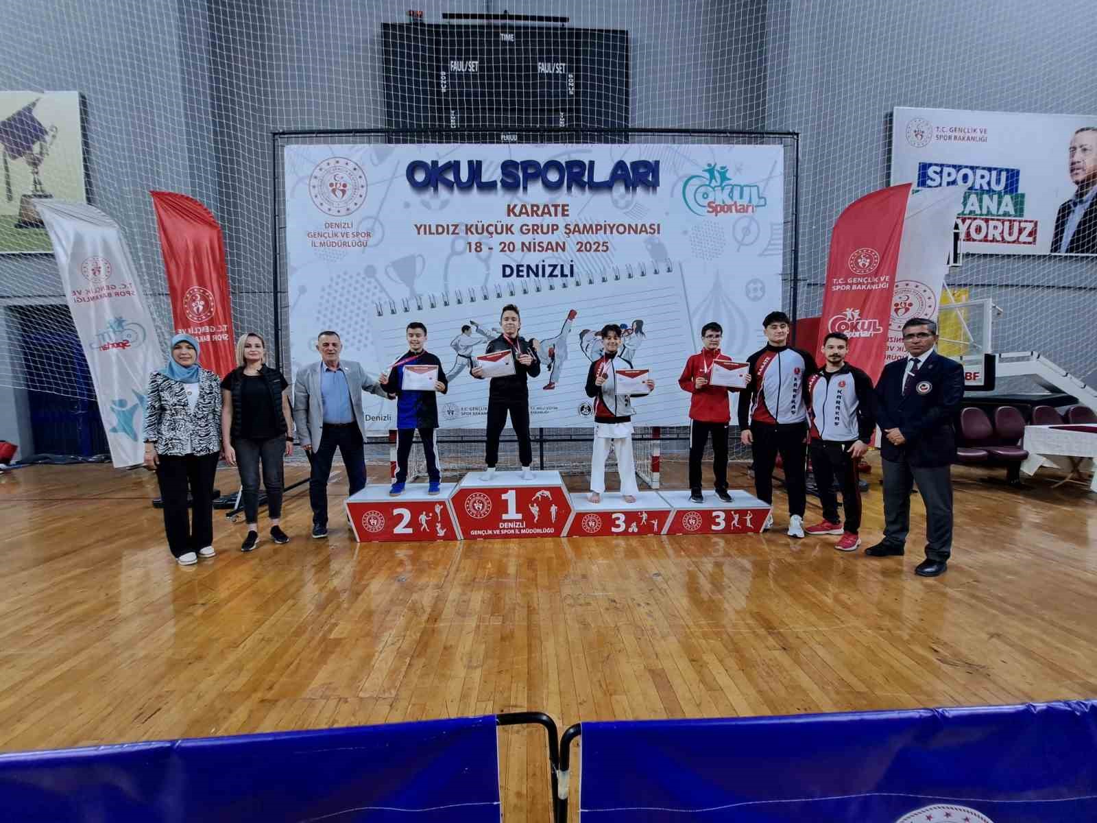 Karate heyecanı Denizli&rsquo;de yaşandı

