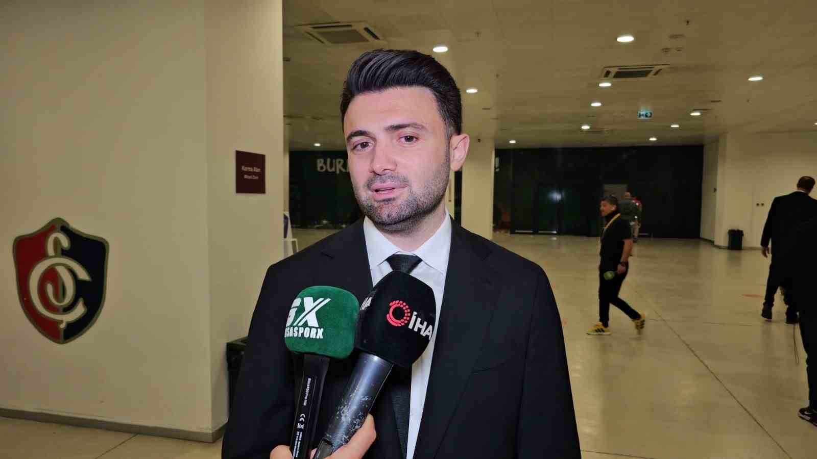 Enes Çelik: "Hedefimiz 1. Lig’e borçsuz gelmek"