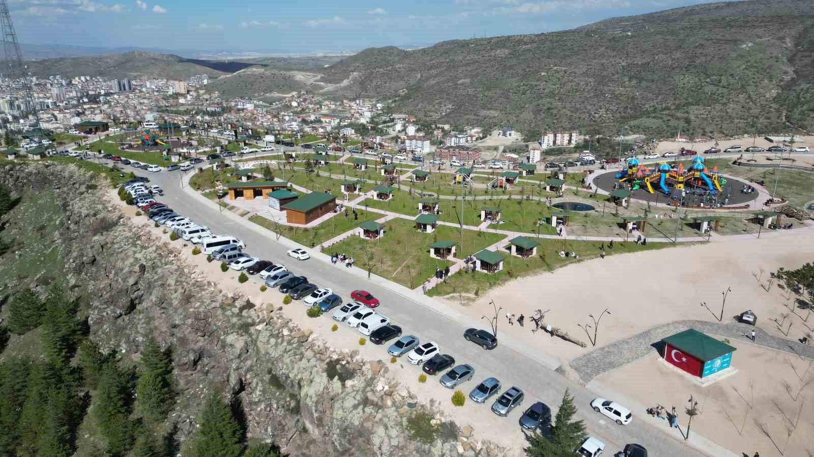 Kahveci Dağı konaklamalı orman parkı ilgi odağı oldu