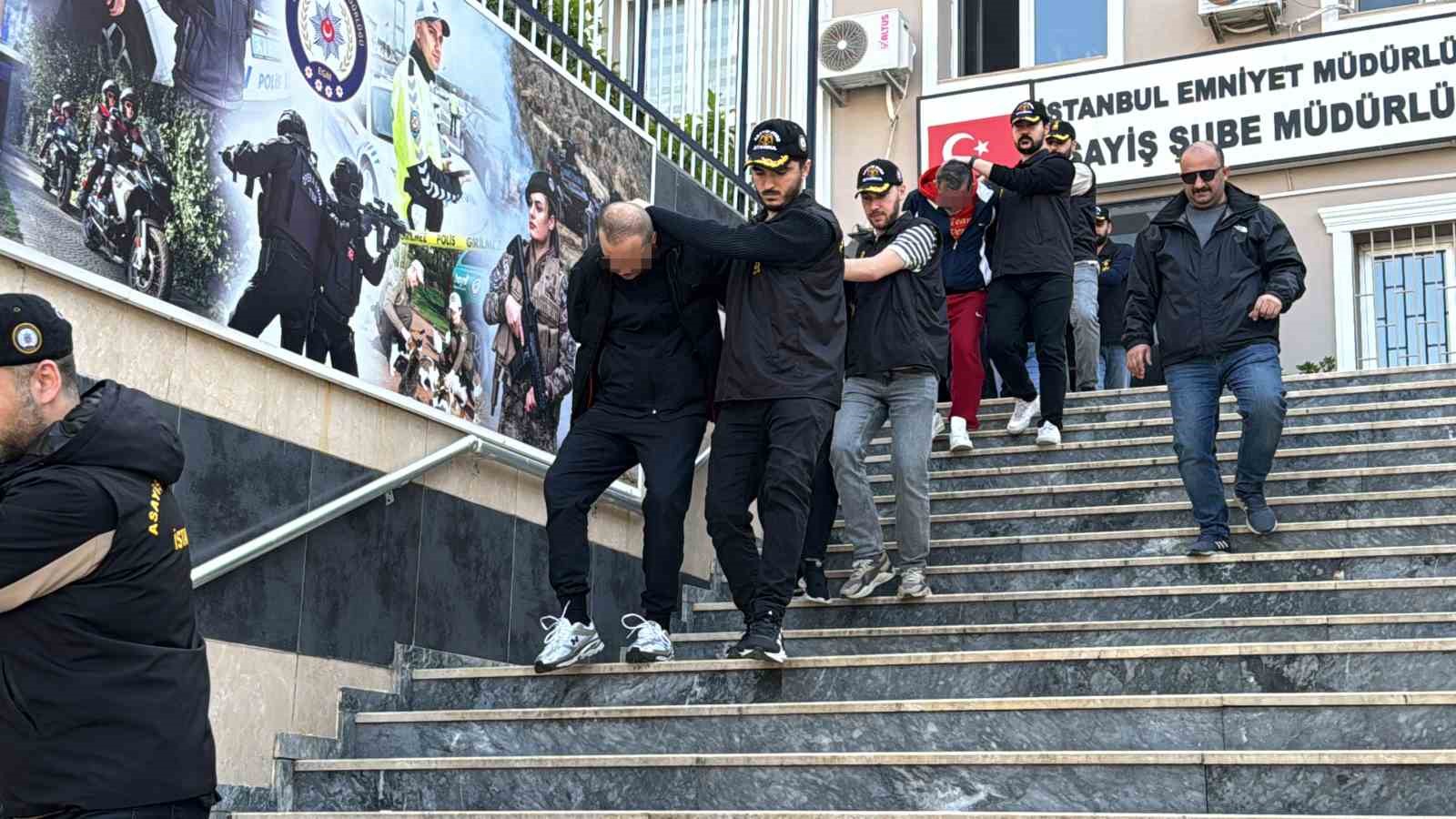 Uluslararası suç örgütü ‘Hells Angels’ bağlantılı 10 şüpheli adliyeye sevk edildi