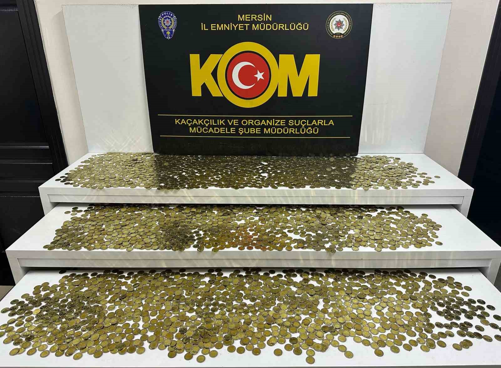 Sahte madeni euro operasyonunda bir şüpheli tutuklandı