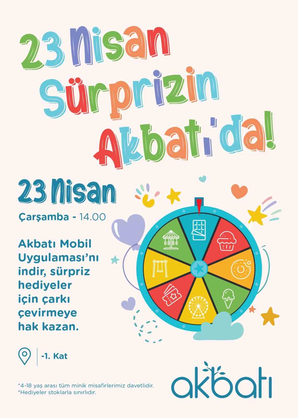 Akbatı, 23 Nisan programını açıkladı
