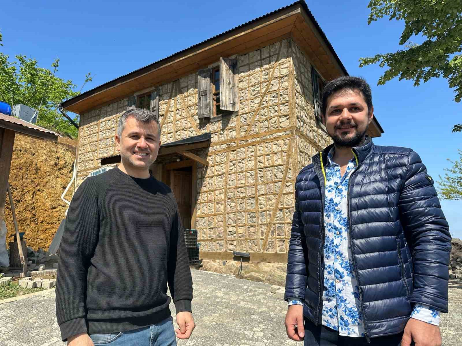 Giresun’da asırlık taş evler yeniden hayat buluyor