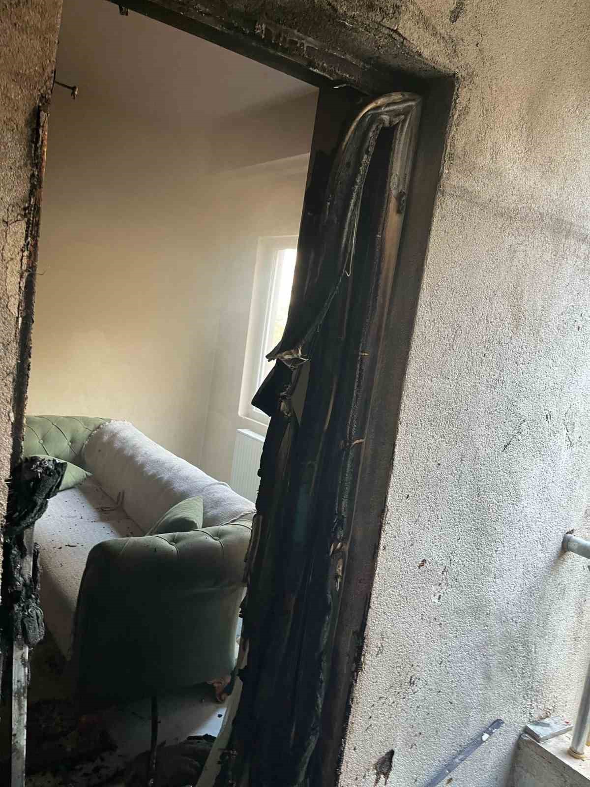 Mardin’de çıkan ev yangını söndürüldü