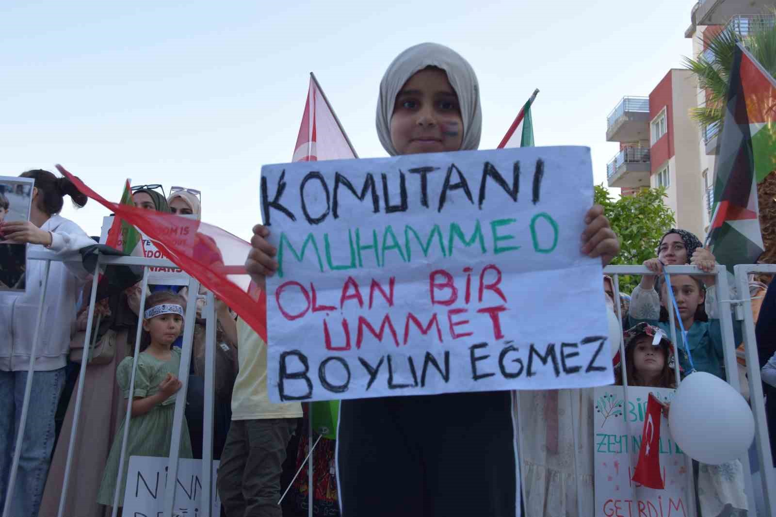 Aydın’da Gazze için konvoy düzenlendi