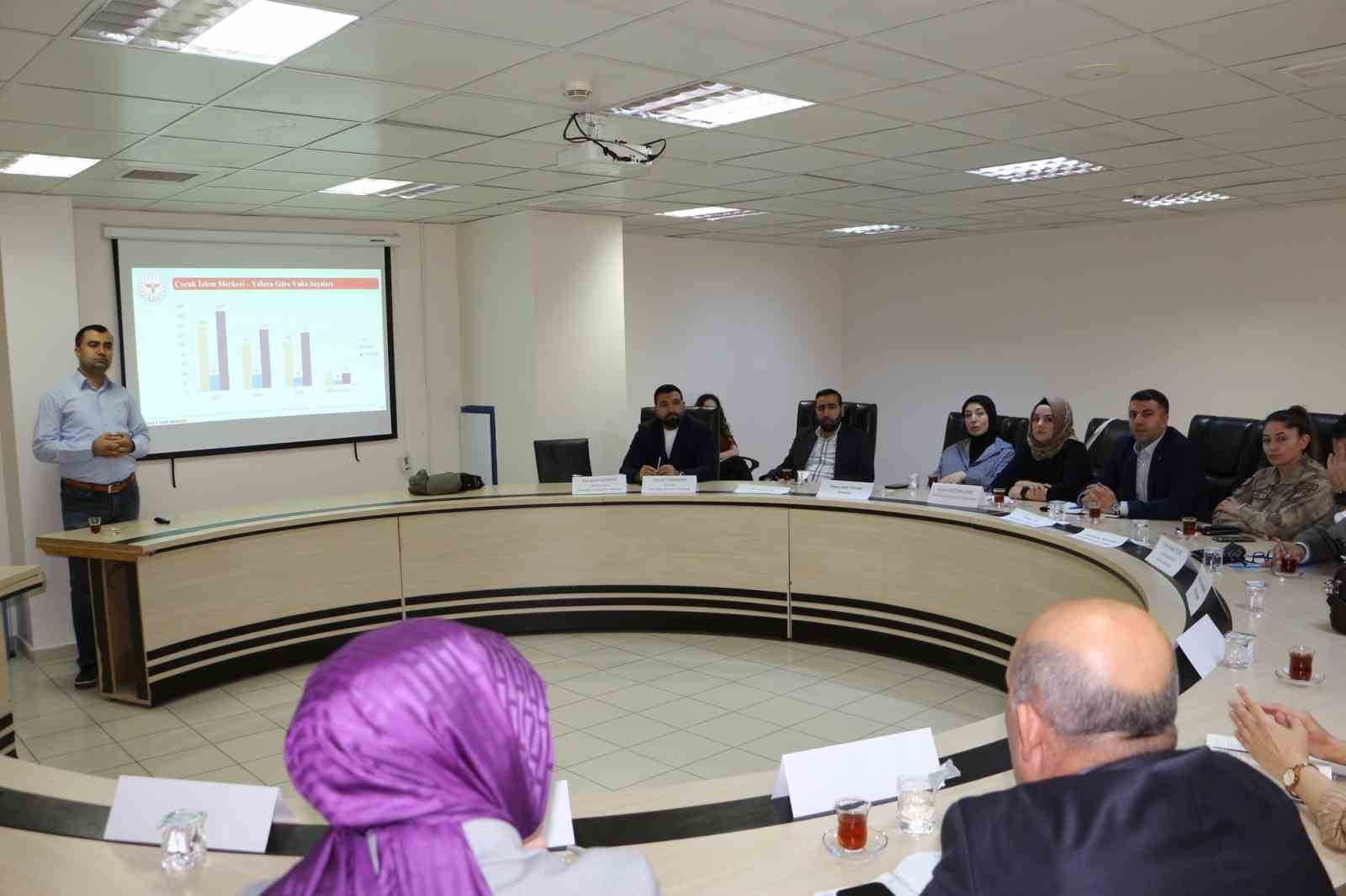 Elazığ’da Çocuk İzlem Merkezi koordinasyon toplantısı
