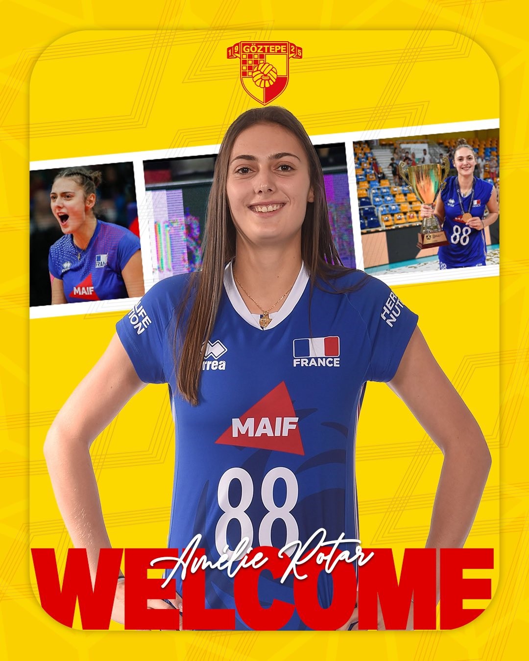 Göztepe Voleybol, Amelie Rotar’u kadrosuna kattı