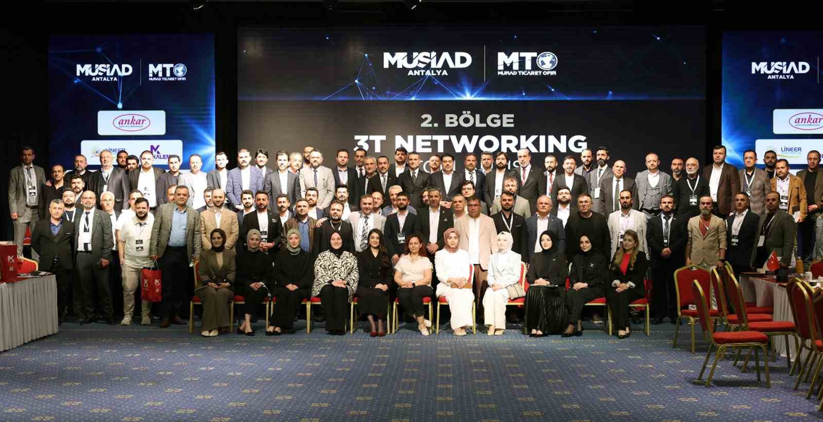 MÜSİAD Muğla Şubesi, 2. Bölge 3T Networking toplantısına katıldı