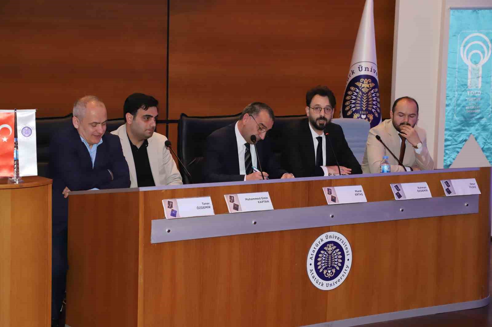 Puşkin ve Redhouse, kültür turizmi bağlamında Atatürk Üniversitesi’nde ele alındı
