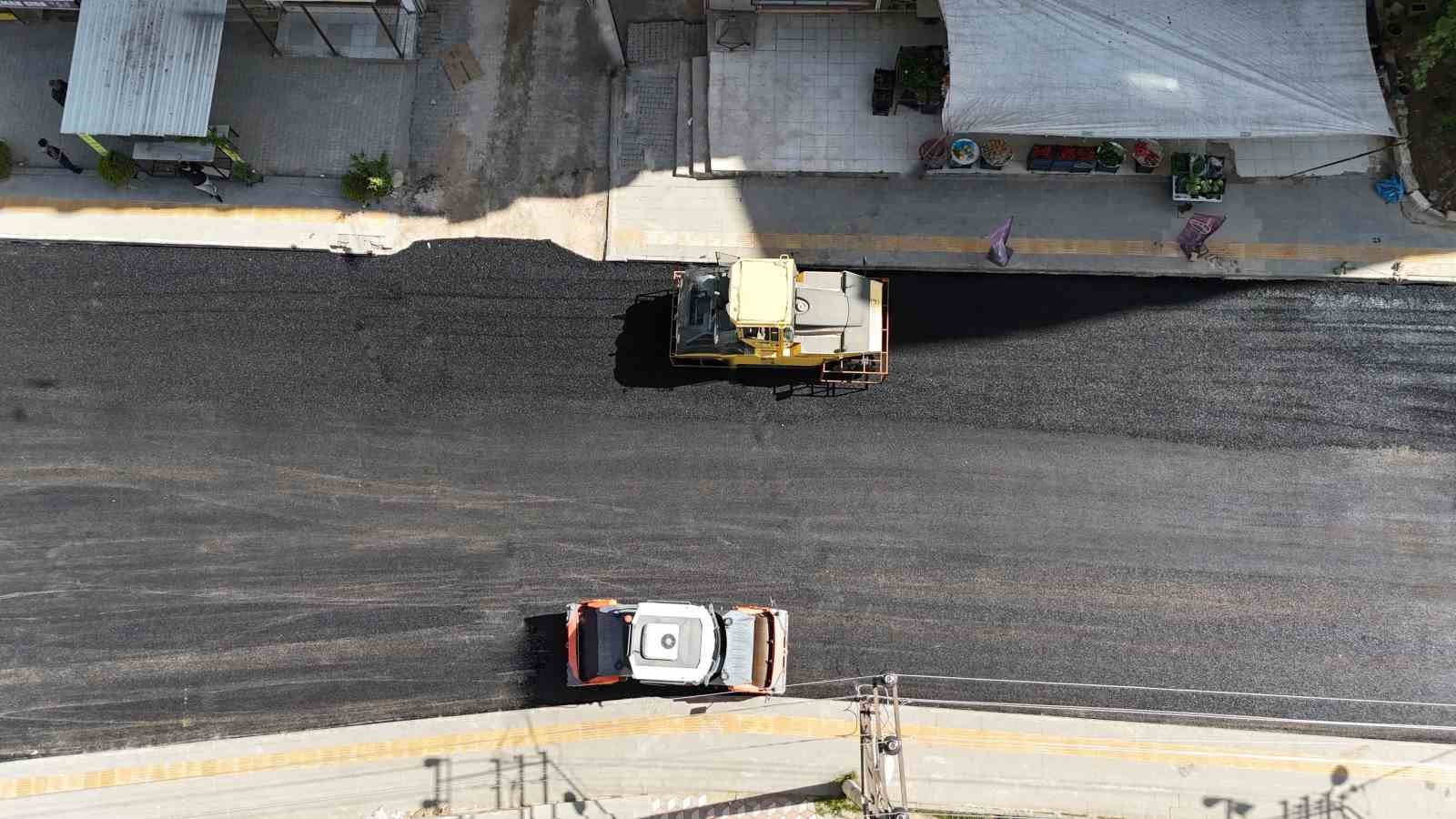 Mardin Büyükşehir Belediyesi Artuklu’da asfalt çalışmalarına başladı