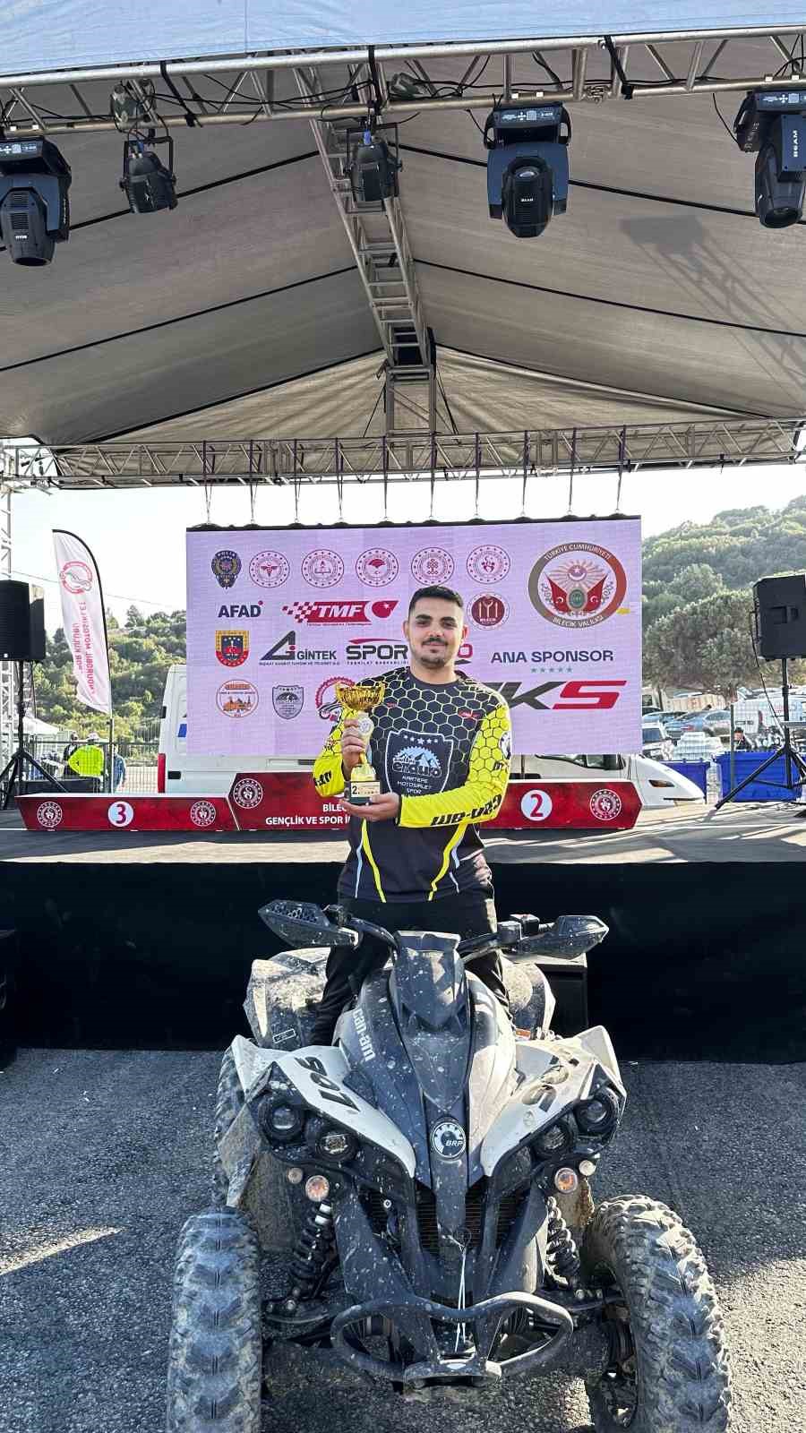 Türkiye ATV Şampiyonası’nda Eskişehir’e ikincilik başarısı