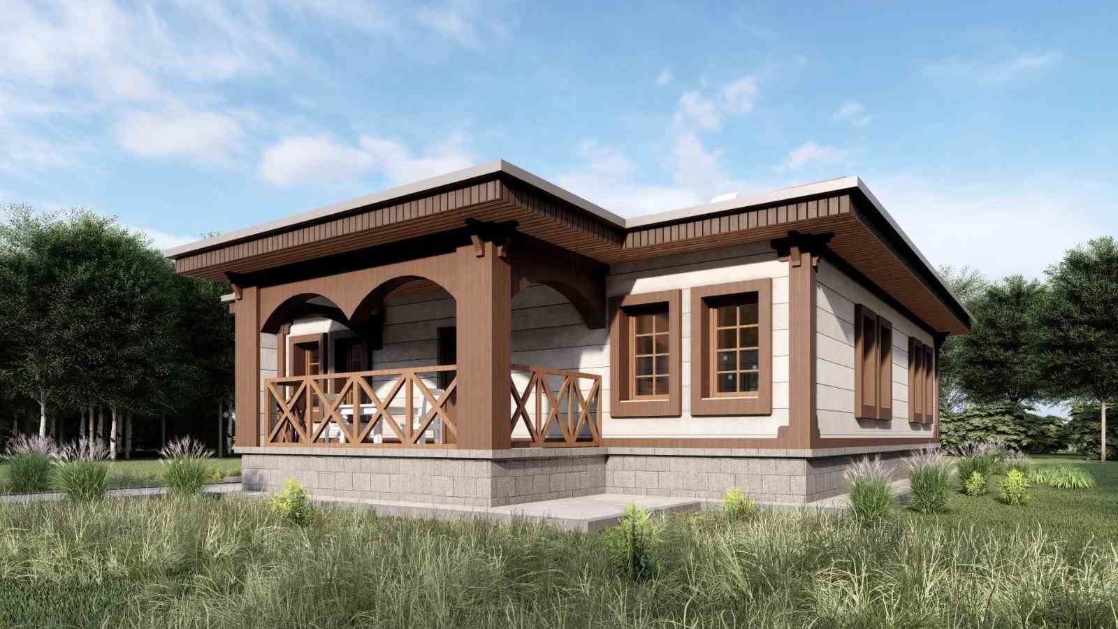 &Ccedil;ırmıhtı, kırsal konut projeleriyle ayağa kalkıyor
