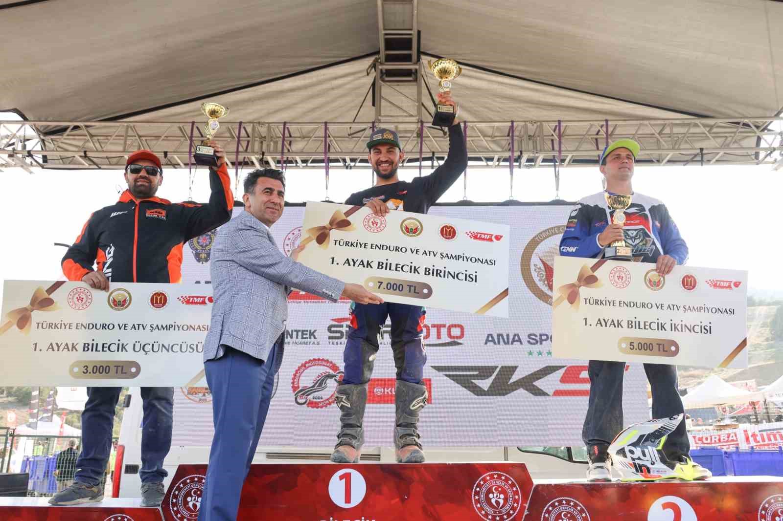 Enduro ve ATV Türkiye Şampiyonası’nı bu yıl 50 bin kişi izledi