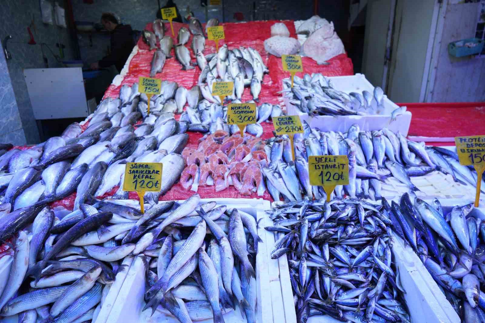 Soğuk havalar balıkçılara yaradı