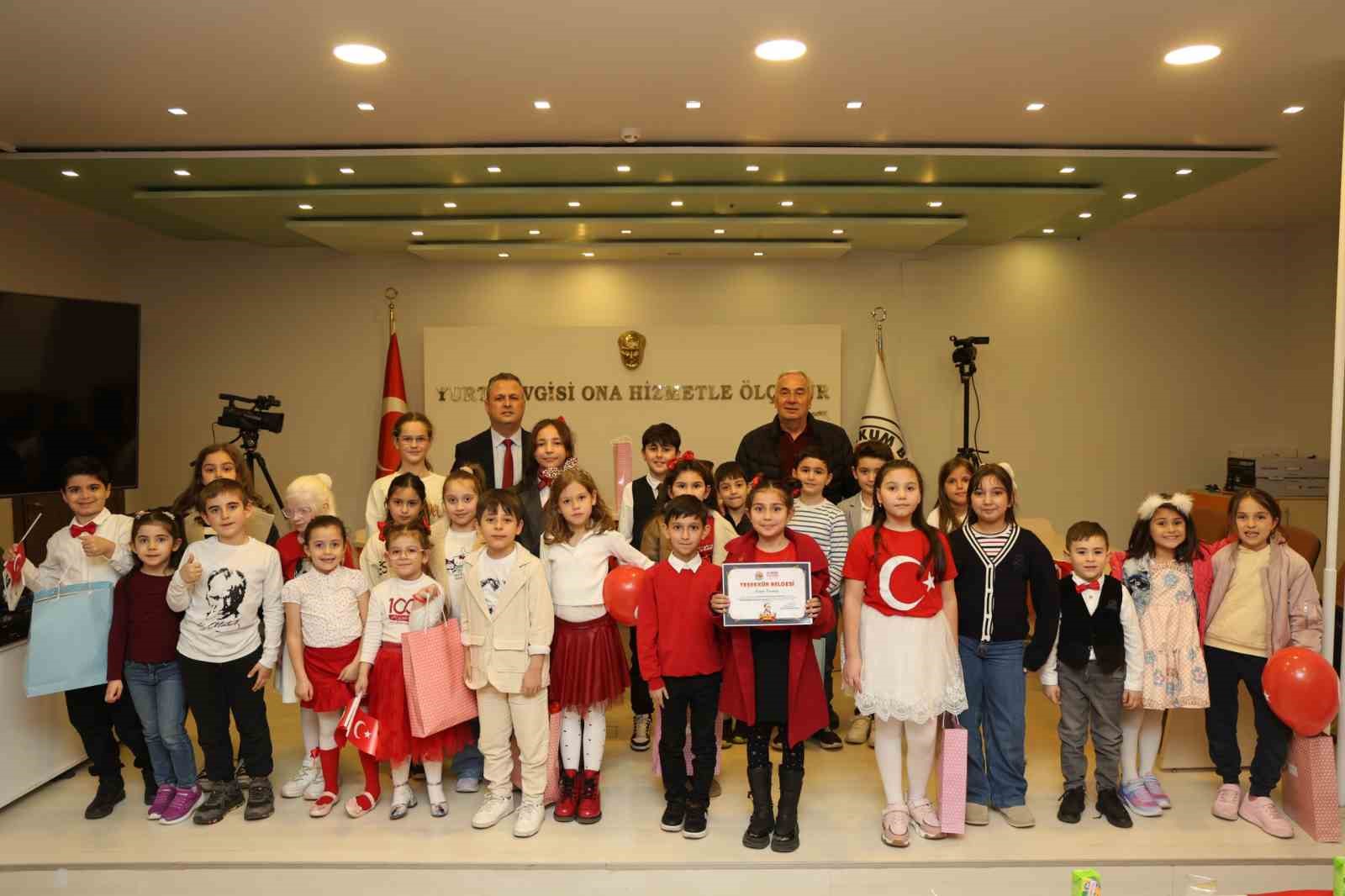 Atakum Belediyesi Çocuk Meclisi 23 Nisan’a özel toplandı