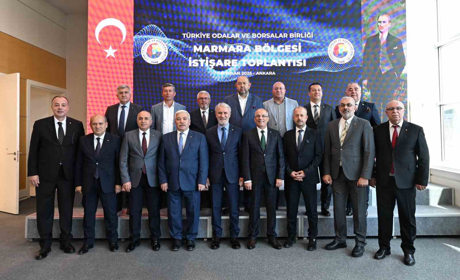 Orhan Torun, TOBB İstişare Toplantısı’nda Yenişehir’i temsil etti