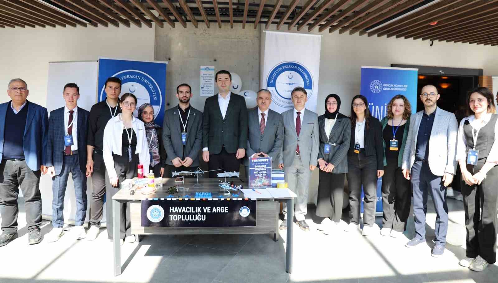 Necmettin Erbakan Üniversitesinde öğrenciler savunma sanayiyle buluştu