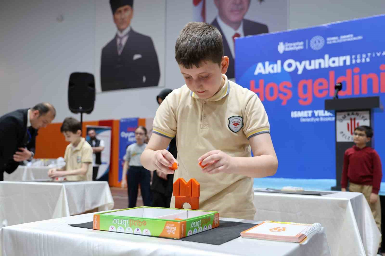 Ümraniye’de "Akıl Oyunları Festivali" heyecanı yaşandı