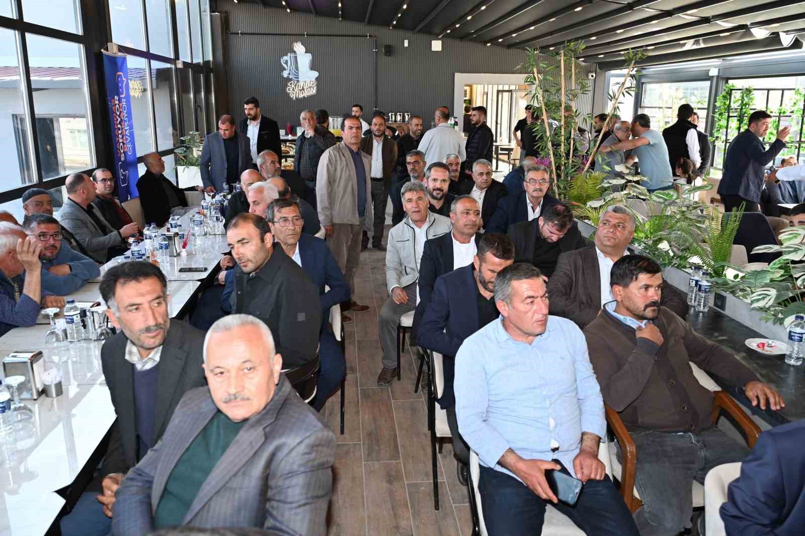 AK Parti heyeti Akçadağ’da incelemede bulundu