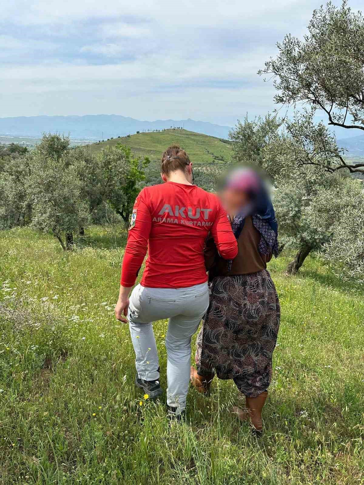 Aydın’da kaybolan kadını JAK ekipleri buldu