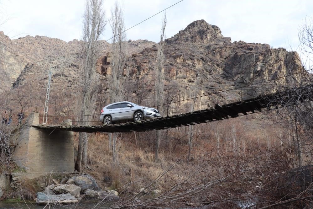 Köyde ulaşım çilesi bitiyor