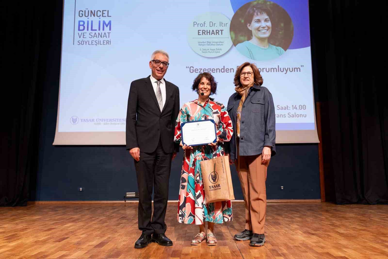 Prof. Dr. Itır Erhart: "Gezegeni korumak bizim elimizde"