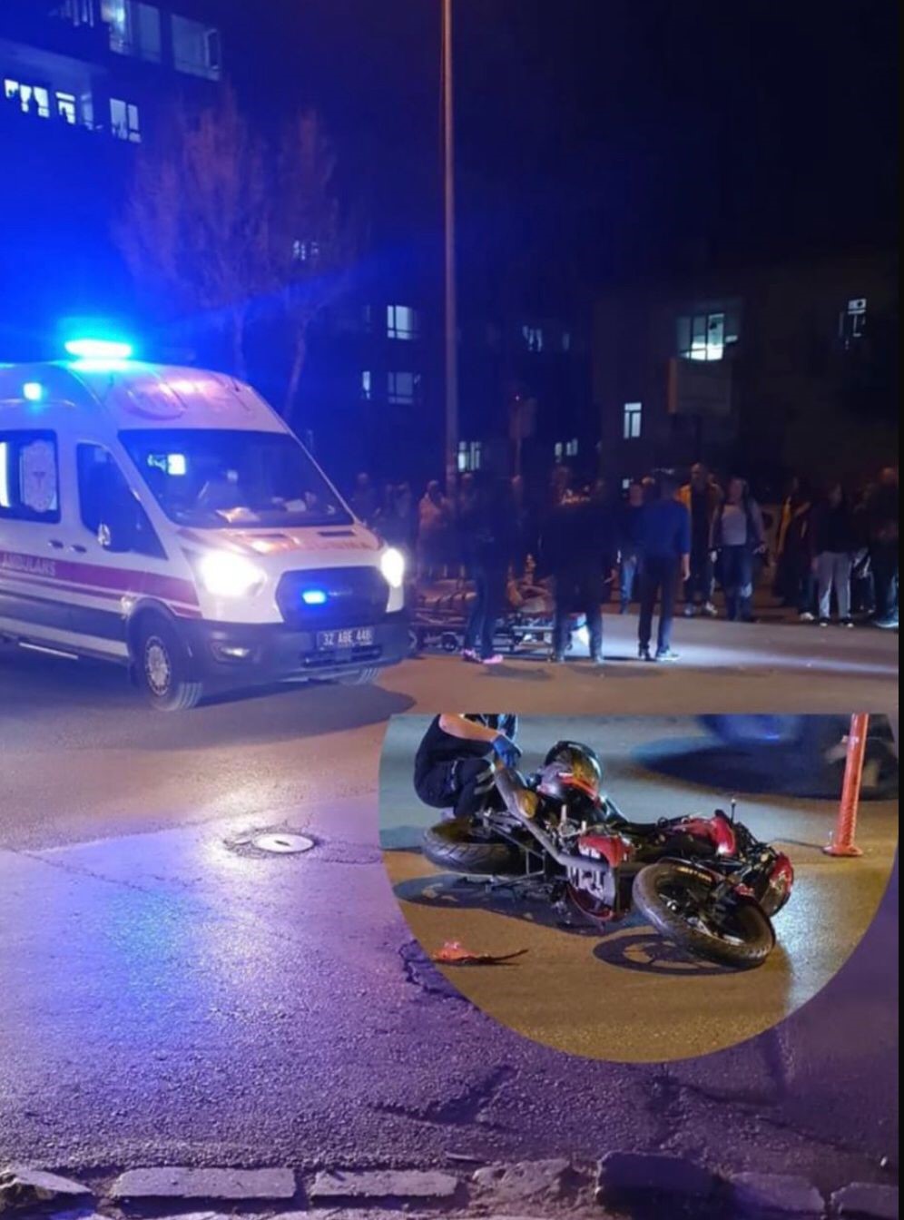 Dinozor kostümüyle Isparta’nın kalbini fetheden genç trafik kazasında ağır yaralandı