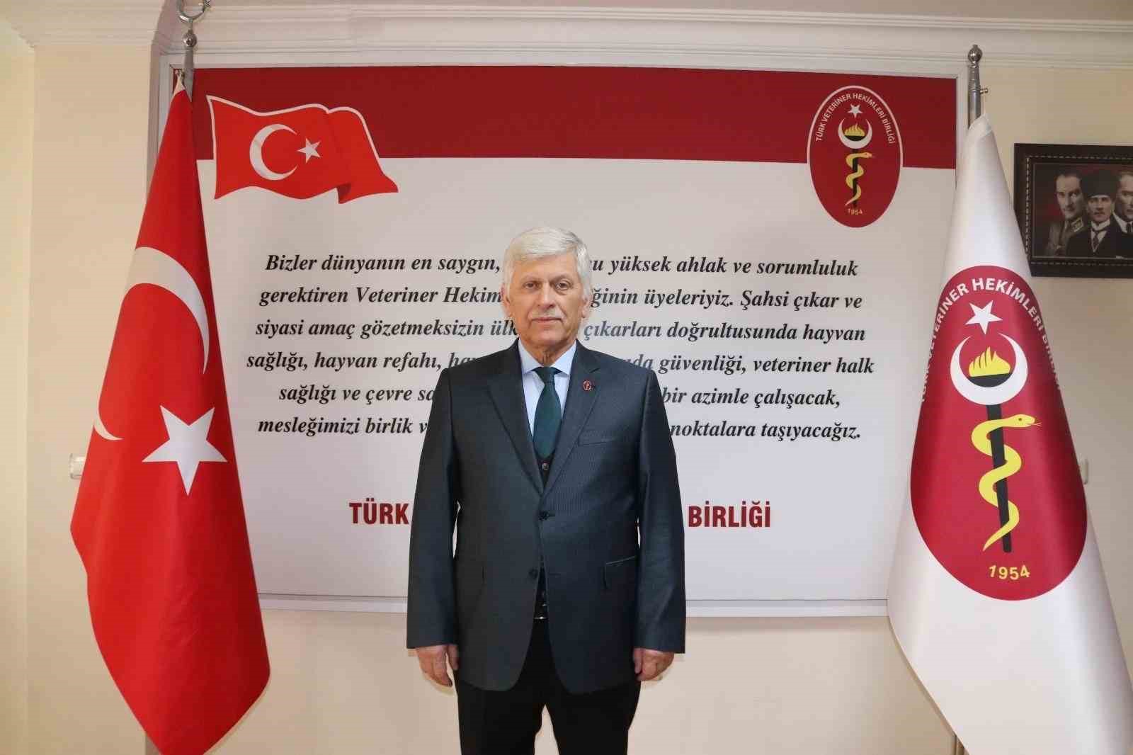 TVHB Başkanı Eroğlu: "Sağlıkta şiddet kapsamında veteriner hekimlerin yer almasını talep ediyoruz"