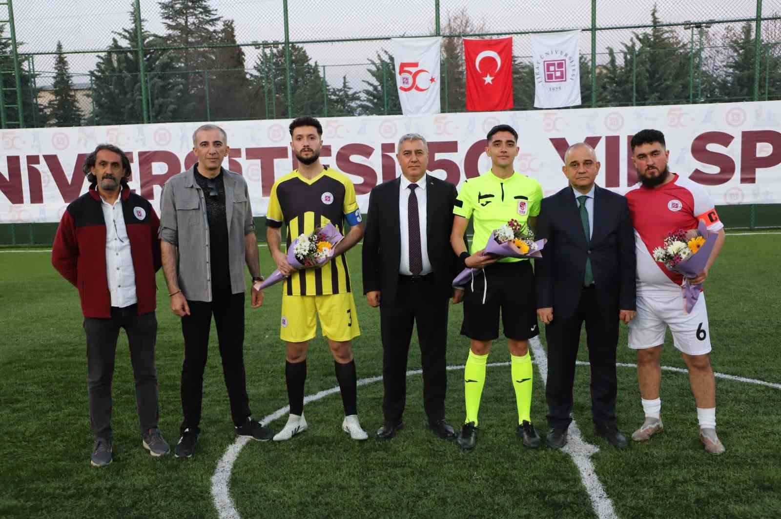 FÜ’de 50. yıl spor şenlikleri başladı