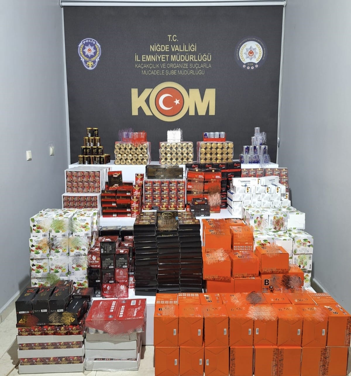 Niğde’deki kaçakçılık operasyonunda 5 Şüpheli yakalandı