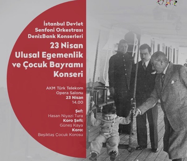 İstanbul Devlet Senfoni Orkestrası Denizbank Konserleri’nde 23 Nisan coşkusu