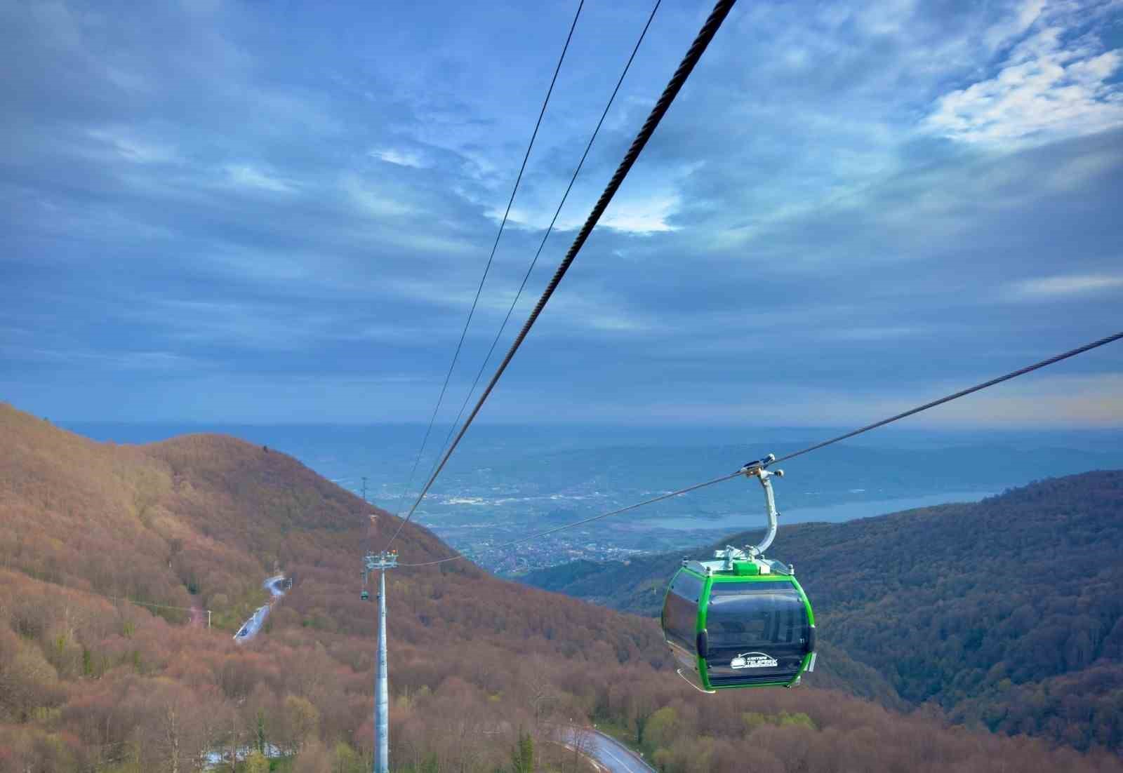 Kartepe Teleferikte bayrama özel yüzde 50 indirim