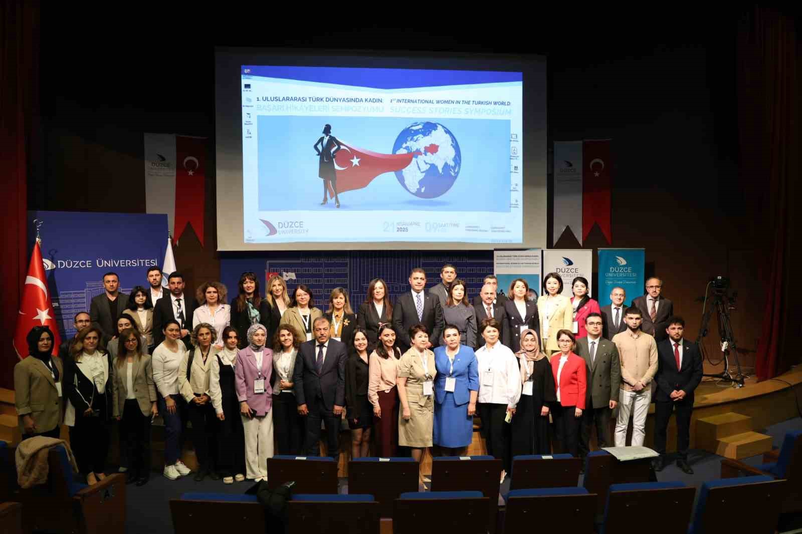 Uluslararası Türk Dünyasında Kadın: Başarı Hikayeleri Sempozyumu gerçekleştirildi