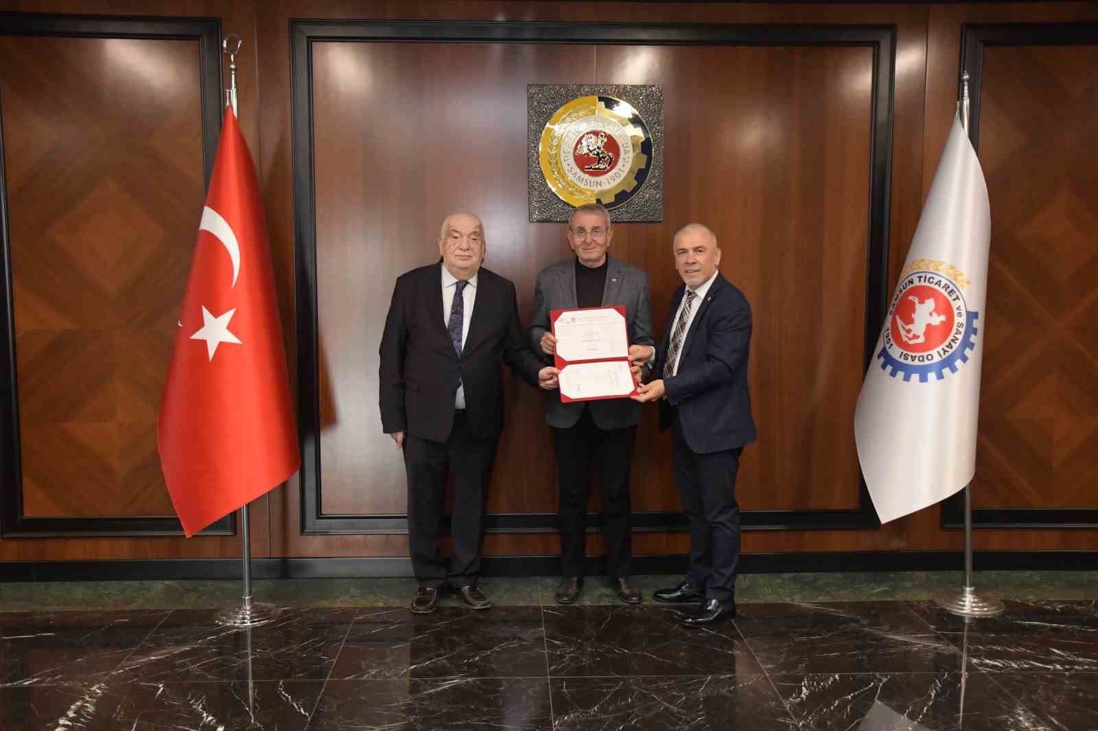 Samsun TSO, TSE kalite belgesini tekrar tescilledi