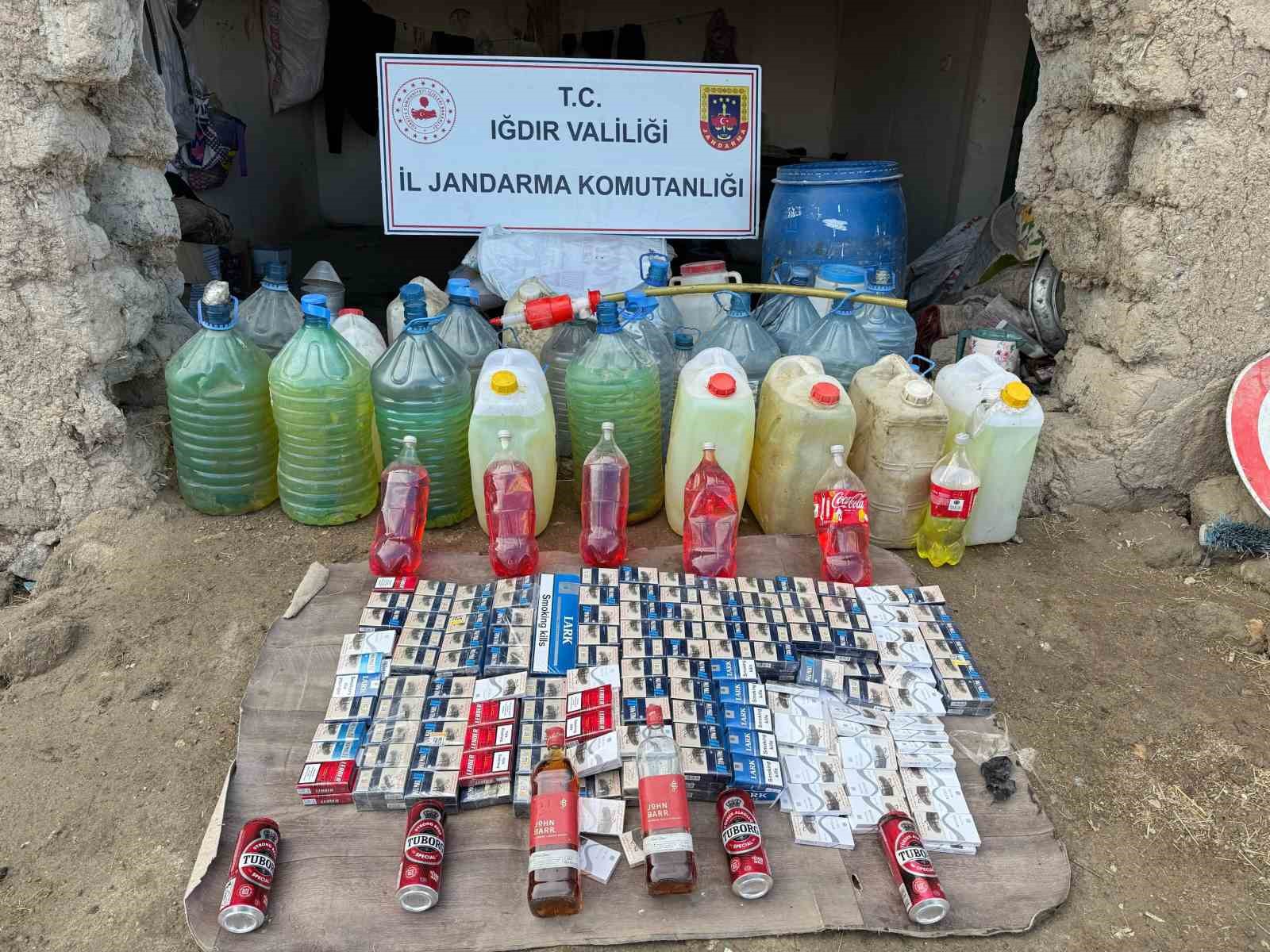 Iğdır’da kaçakçılık operasyonu