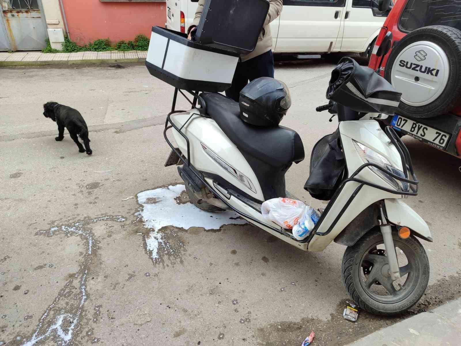 Otomobil ile motosiklet &ccedil;arpıştı: 1 yaralı
