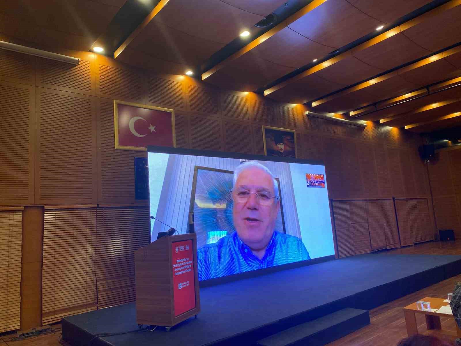 Başkan Mustafa Bozbey&rsquo;den &lsquo;G&uuml;&ccedil;l&uuml; sivil toplum&rsquo; vurgusu
