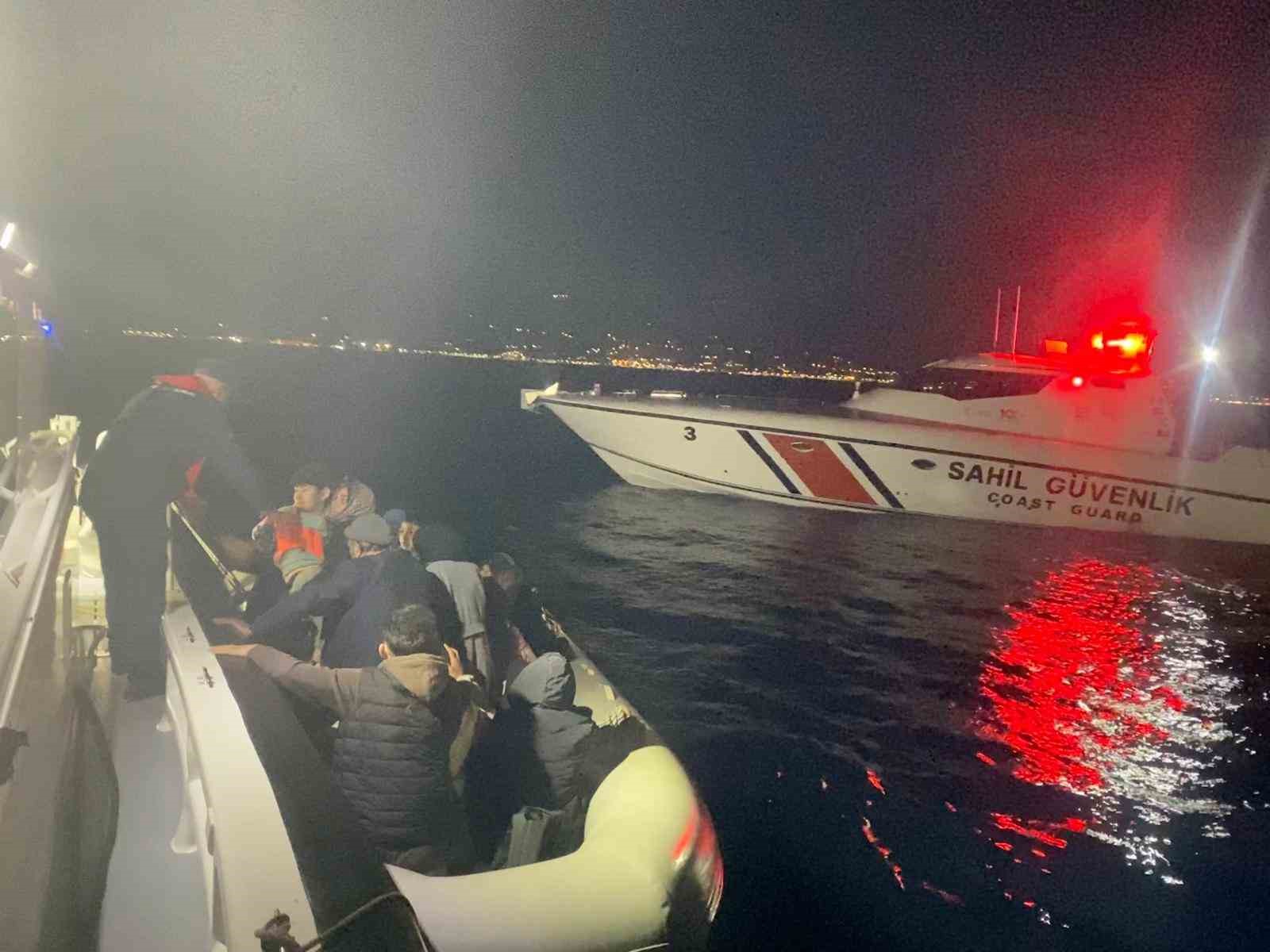 Bodrum’da 21 düzensiz göçmen yakalandı