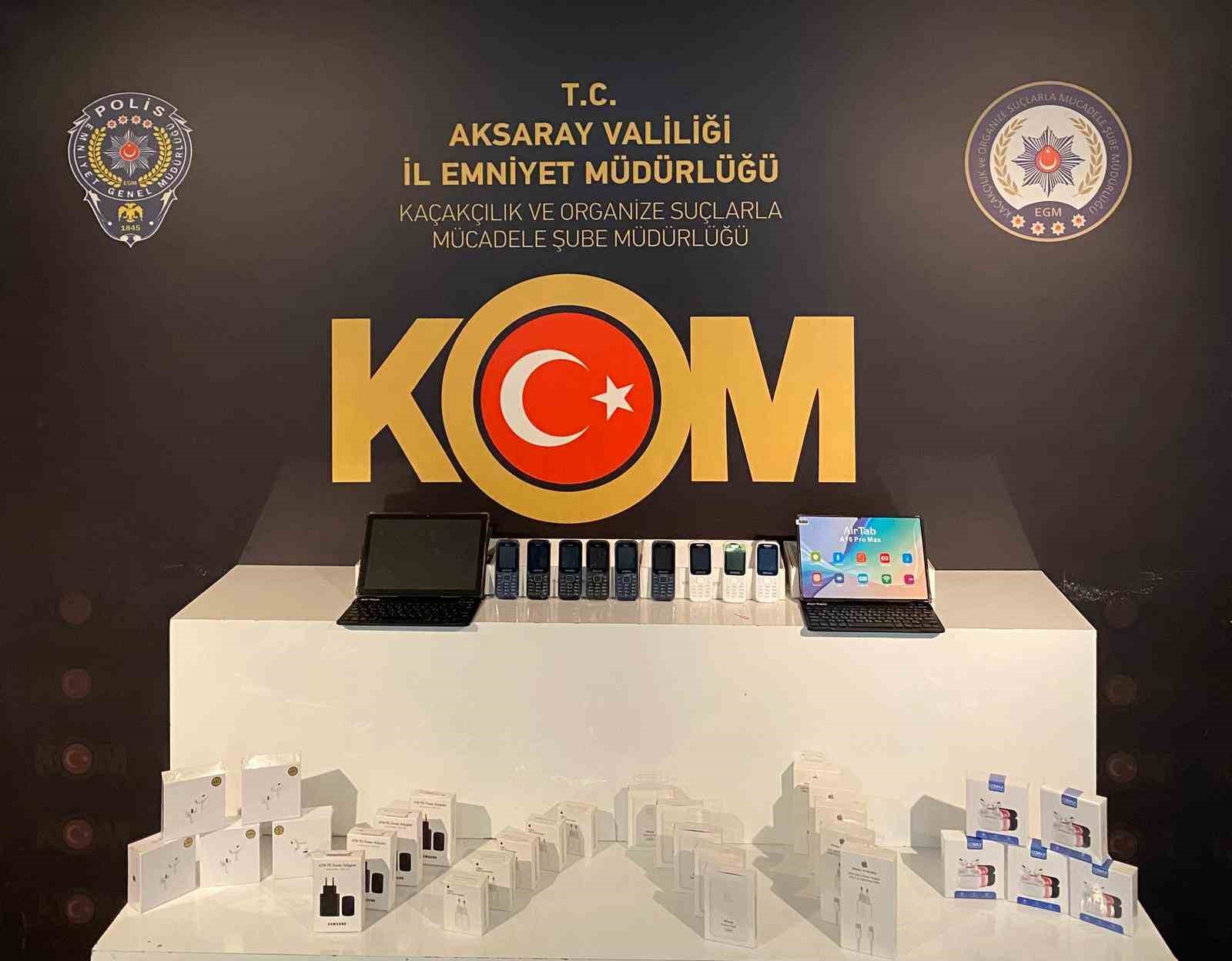 Aksaray KOM’dan 6 operasyon, 5 gözaltı